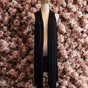 Elegant Black Women's Cardigan